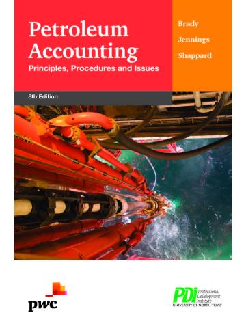 Cover of Petroleum Accounting